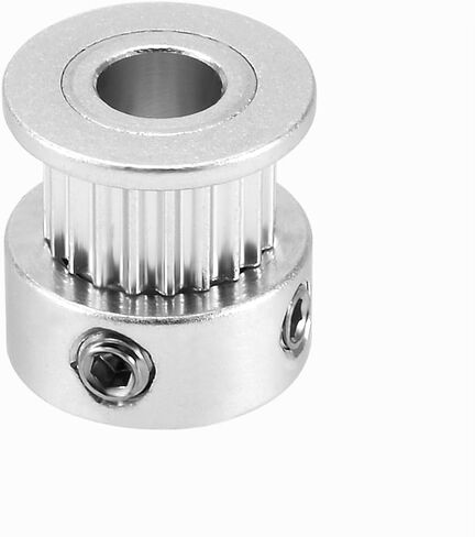 uxcell Aluminum 20 Teeth 8mm Bore 2mm Pitch Timing Belt Pulley in Kuwait