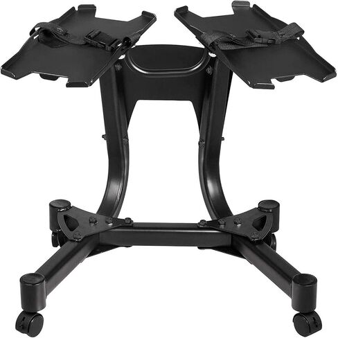 Adjustable Dumbbell Stand 330LBS Dumbbell Rack Standard Metal Dumbbell Holder Weight Rack Storage Stand for Home Gym(Only Stand) in Saudi Arabia