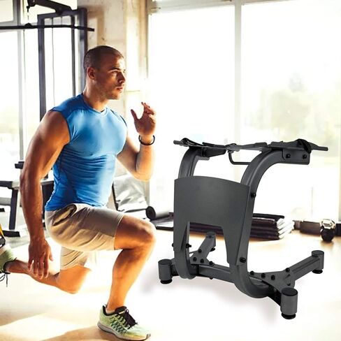 Adjustable Dumbbell Stand 330LBS Dumbbell Rack Standard Metal Dumbbell Holder Weight Rack Storage Stand for Home Gym(Only Stand) in Saudi Arabia