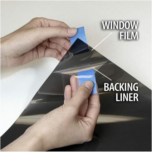 BDF NA35 Window Film Sun Control and Heat Rejection Black (Medium) - 24in X 14ft in Saudi Arabia