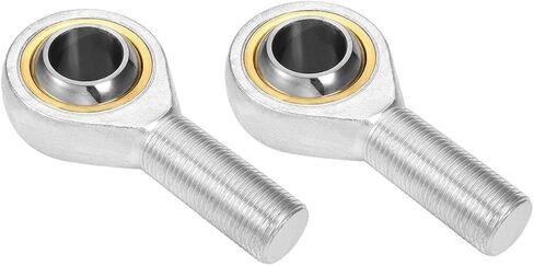 uxcell SA12T/K, Rod End Ball Bearing, 12mm Bore Self Lubricating Male Right Hand 2pcs in Saudi Arabia