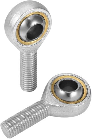 uxcell SA12T/K, Rod End Ball Bearing, 12mm Bore Self Lubricating Male Right Hand 2pcs in Saudi Arabia