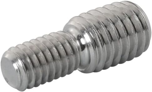 10 قطع من الفولاذ المقاوم للصدأ M6x10mm إلى M8x10mm مسمار مسمار ملولب ذو نهاية مزدوجة من الفولاذ المقاوم للصدأ محول مخفض الخيط لقفل الأثاث، موصلات الأجهزة in Saudi Arabia