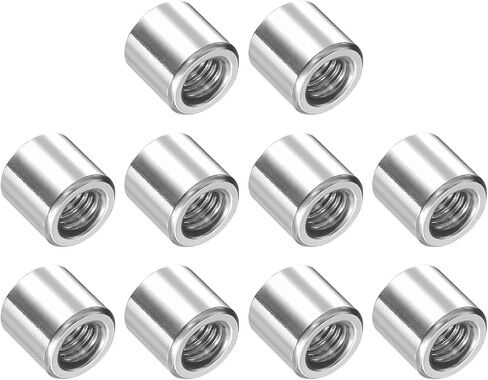 Weld on Bung Nut (M8x14mmx13mm) 10Pcs, Stainless Steel Insert Weldable Fuel Tank Fitting - for Component Maintenance, Weld-On Adapter in Saudi Arabia