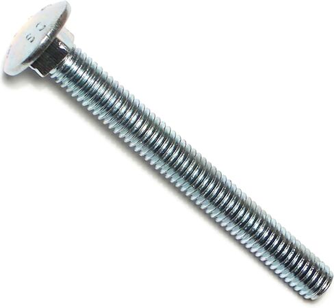 014973231286 Carriage Bolts, 3/8-16 x 3-1/2, Piece-90, zinc in Saudi Arabia