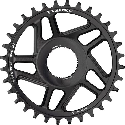 سلسلة تثبيت مباشرة على شكل سن الذئب لمحرك الدراجة الإلكترونية Shimano 32T Drop-Stop ST in Saudi Arabia