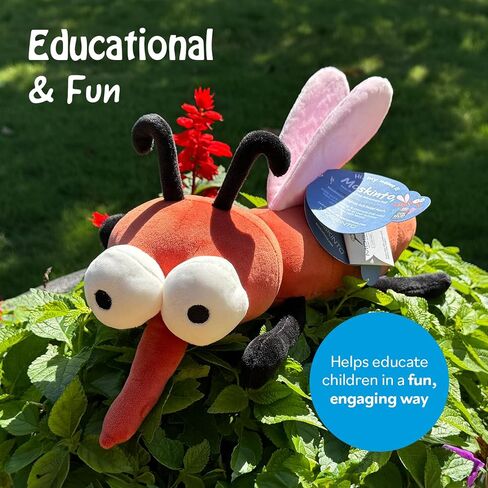 Moskinto, The Adventure Pal Plush Toy for Kids, Features Mosquito Itch Relief Patch, Small Size in Saudi Arabia