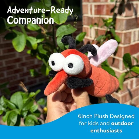 Moskinto, The Adventure Pal Plush Toy for Kids, Features Mosquito Itch Relief Patch, Small Size in Saudi Arabia