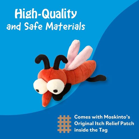 Moskinto, The Adventure Pal Plush Toy for Kids, Features Mosquito Itch Relief Patch, Small Size in Saudi Arabia