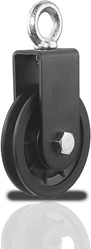 3.5 in 90mm Cable Pulley Attachments for Gym,Cable Pulley Wheel for Gym System Silence Pulley Rotation Traction Wheel Smooth Detachable 360 Rotation 1Pcs in Saudi Arabia