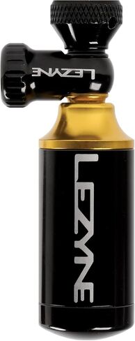 Lezyne, Tubeless CO2 Blaster | CO2 Inflator/Tubeless Bike Tire Repair Kit w/ 2x20g Threaded Cartridges, Black/Gold, Road, Gravel, Mountain, XC, Enduro in Saudi Arabia