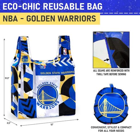 Golden State Warriors Reusable eco bag in Saudi Arabia