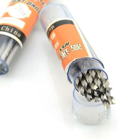 10Pcs 0.5mm Micro HSS Twist Drilling Bit Mini Electrical Drill Straight Shank Metal drill in Saudi Arabia