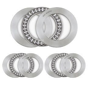 XIKE TC3648 Thrust Needle Roller Bearings with Washers 2-1/4" Bore 3" OD 5/64" Width 3pcs