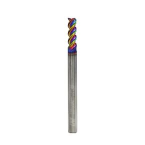 Carbide Square End Mill 3 Flute for Milling Aluminum Alloy,Copper Alloy,Graphite etc (1, 8mm/0.31in)
