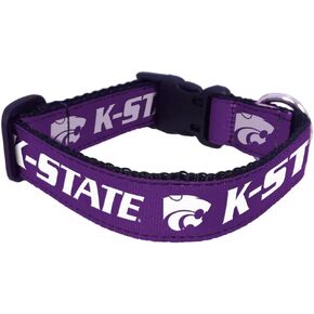 NCAA Kansas State Wildcats Dog Collar, Team Color, Small