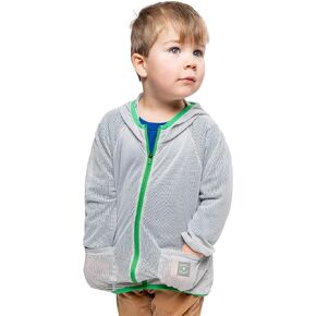Toddler HaloNet Full-Zip Hoodie, Lightweight and Breathable with Built-in Insect Protection