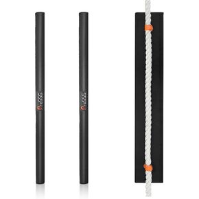 Dock Line Chafe Guards 26inch 2PCS Neoprene Diving Material Skin-friendly and Non-abrasive with Two Rope Telescopic Fixation Straps,UV Resistant, Eliminates Boat Line Squeaking