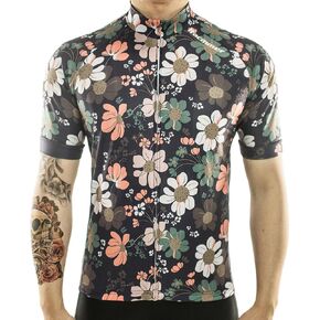 Mens Breathable Short Sleeve Cycling Jersey Ultra-Light Cycling Clothing