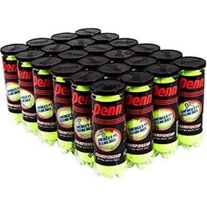 Penn Championship High Altitude Head Tennis Balls – 24 Pack 72 Balls Yellow - USTA & ITF Approved - Official Ball of The United States Tennis Association Leagues - Natural Rubber for consistent Play