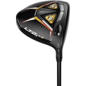 Cobra Golf 2022 LTDX LS Men's Driver Matte Black-Gold Fusion