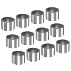 12pcs Sleeve Bearings - [14x17x12.5mm] Sintered Iron Self-Lubricating Bushings for Electrical Equipment, Machine Tools