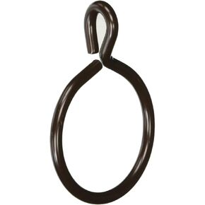 Rod Desyne 2-1/4 inch Curtain Eyelet Rings, Black