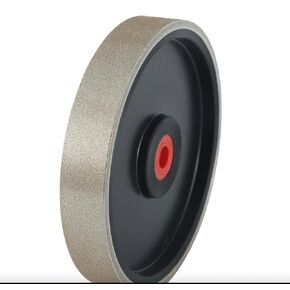 CBN Grinding Wheel with 6 inch, Plastic Body,Adjustable Bore,1'' Wide, Suitable for high-Speed Steel,for All Kinds of 6 inch Bench Grinders(600 Grit)
