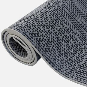 Drainage Floor Mat,3x10 Ft Non Slip Commercial Kitchen Mats Pool Mat Bathroom Floor Mat 0.22'' Thick PVC Mesh Hollow Mat for Wet Area Kitchen Swimming Pool Bathroom Washroom Restaurant Garage