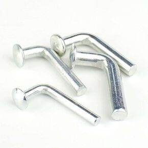 50 PCS Carbon Steel Pallet Rack Drop Pin, Pallet Rack Safety Bolt, Accessory Shelving System