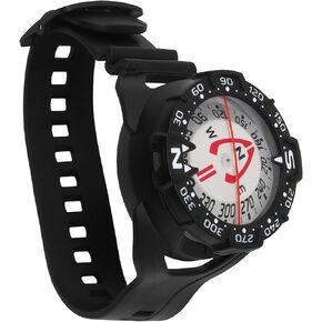Wrist Compass - Glow in The Dark, Waterproof Dive Compass - Scuba Compass, Diving Compass, Kayak Compass, Scuba Diving Accessories
