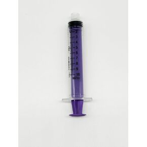UltraFlo 10cc Enteral Feeding Syringes by Global Medical Products - ENFit & ISO 80369-3 Certified, BPA/DEHP/Latex-Free, Transparent Barrel (10CC, QTY 5)