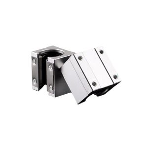 SBR30UU Bearing Blocks, 2Pcs 30mm Open Sliding Ball Bearing Block for SBR30 Linear Motion Shaft Guides Slide Rails as CNC Linear Rail Kit