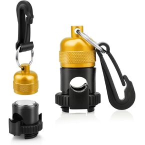 2PACK Scuba Regulator Hose Holder, Magnetic Adjustable Octopus Holder Octo Tank Retainer with Clip, Installs to Your BCD Easily!