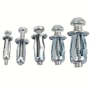 50pcs Tuercas De Remache De Petalo with Con Tornillos(M4,M5,M6,M8),Jack Nuts,Hollow Metal Cavity Fixing Hollow Wall Anchors for Aluminium Cladding Sheet Steel Pipe. (M4*20/M4*25/M5*25/M6*25/M8*30)