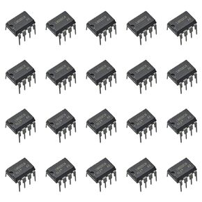 20pcs LM555CN LM 555 Timing Delays and Oscillator Application Timer，DIP-8.