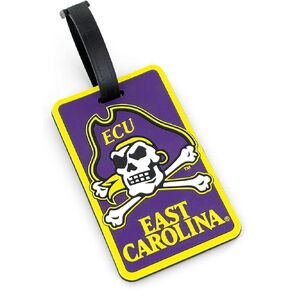 Aminco NCAA East Carolina Pirates Soft Bag Tag, Size 7.5
