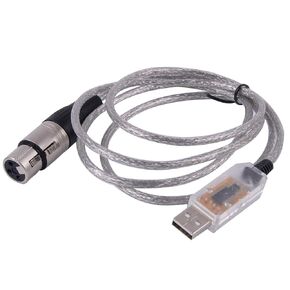 USB DMX DMX512 Interface RS485 Serial Adapter Controller PC Stage Light Controller Dimmer Dongle Freestyler (16ft, Transparent USB Shell)