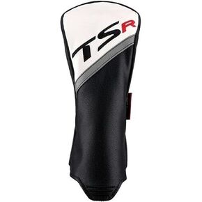 Titleist New TSR Leather Hybrid/Rescue Headcover, Black / White / Red