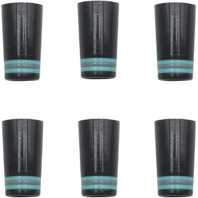 6 Pcs Black Double Blue Silver Gray Golf Club Ring Golf Ring for 0.355" Tapered 0.370" Golf Club Parallel Shaft.