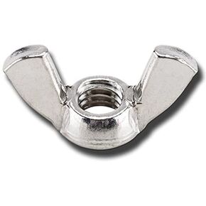 Wing Nuts 8-18 Stainless Steel Wingnuts 1/4" - 20 (12)