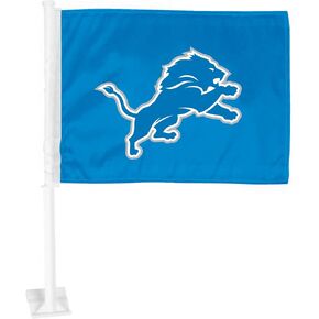 FANMATS Detroit Lions Car Flag 2pk