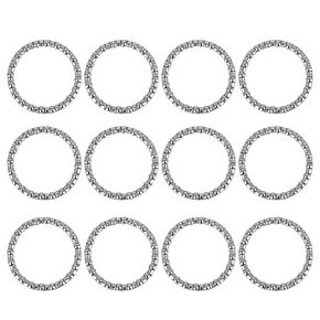 X AUTOHAUX 12pcs 40mm x 20 Ball Bearing Cages Crank Bearings Wheel Bearing Retainer for Bicycle