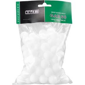 T4E Quick Access Balls Solid Polymer Rounds, 100 ct