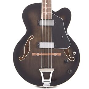 Ibanez AFB, 4-String Bass Guitar, Right, Transparent Black Sunburst (AFB200TKS)