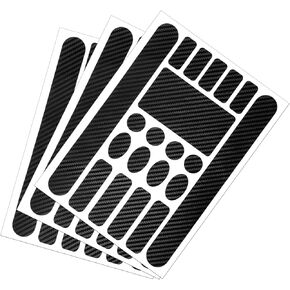 3 PCS Bicycle Chainstay Protector Decal, Chainstay Frame Guard Adhesive Protection Sticker Bicycle Frame Protective Film Cover for Mountain Bike Chain Road Bike Folding Frame Front Fork