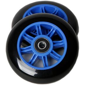 Freedare Scooter Wheels 100mm for Scooter Replacement Wheels with Bearings (Pack of 2)