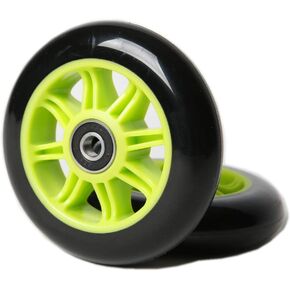 Freedare Scooter Wheels 100mm for Scooter Replacement Wheels with Bearings (Pack of 2)