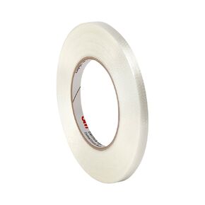 TapeCase 1139 0.25 بوصة × 60 ياردة (PK-2) طبقة بوليستر شفافة/خيوط زجاجية 3M شريط كهربائي مقوى 1139، 311 درجة فهرنهايت درجة حرارة الأداء، سمك 0.0065 بوصة، طول 60 ياردة، عرض 0.25 بوصة (عبوة من 2)