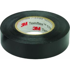 3M Temflex 1700 Electrical Tape 60 Feet, 2 Sets (10 Rolls)
